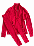 Red Define Jacket & Leggings Set