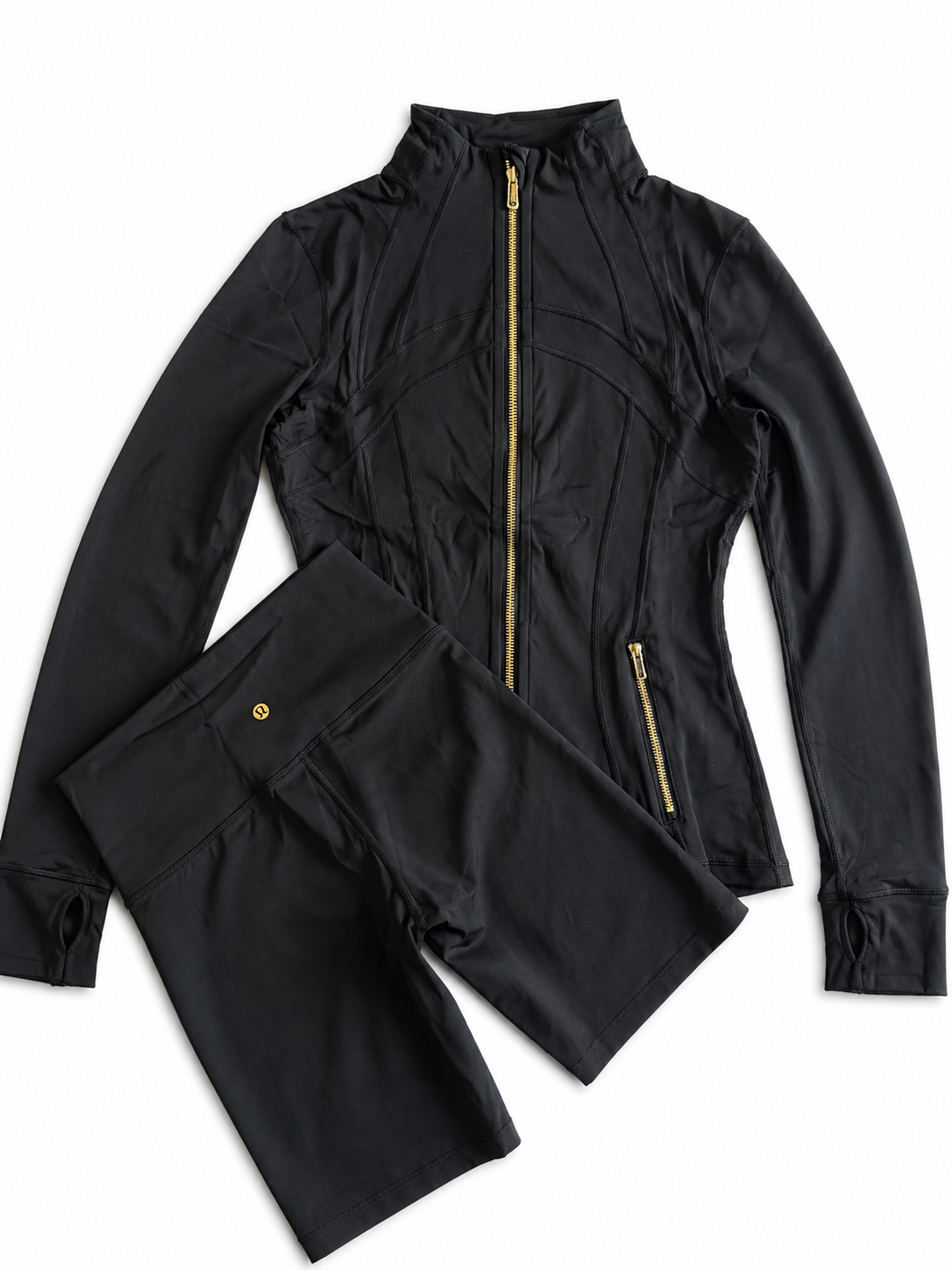 Define Jacket & Biker Short Set